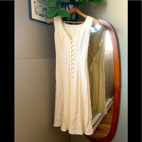 Off White Vintage Dress - Picture 2 of 4